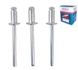 REMACHE DE ALUMINIO 1/8"(3.2MM) X 1/4"(6.4MM)  Paq x 1000 unid
