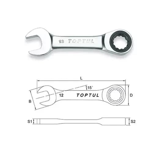 Llave Comb Criquet CortaTT 14 m