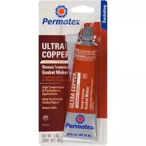 Permatex® Ultra Copper® Temperatura máxima RTV Silicona