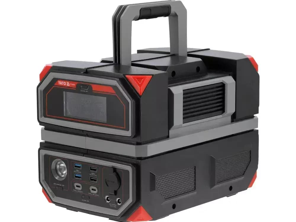 Estación de Energía Portátil YATO YT-83091 | 600W - 504Wh - Función UPS — foto 1 de 11