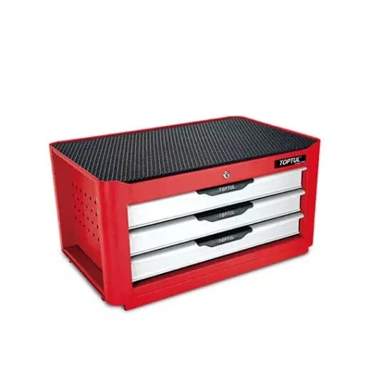 Caja de Herramienta TOPTUL 3 Gavetas Rojo Vacio