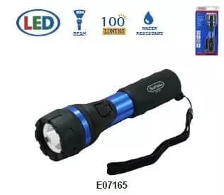 Linterna Led De Caucho/Aluminio