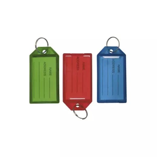 Llaveros Plásticos 6 Pz Colores Surtidos | Best Value