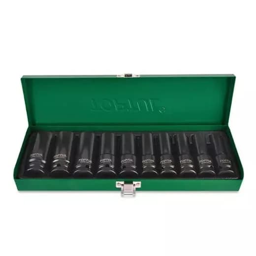 Juego de Llave Tubo Impacto 1/2 TT 10 Pz.
