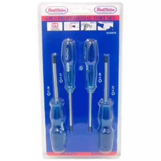 Set De 4 Pcs Torx Mango Azul