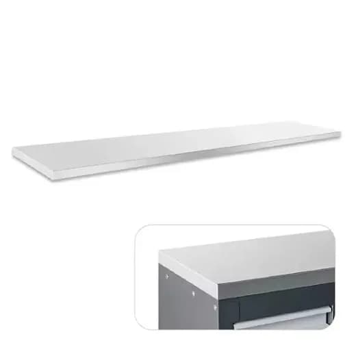 Protector De Mesas De Acero Inoxidable Toptul (68.9cmX50cmX4cm)