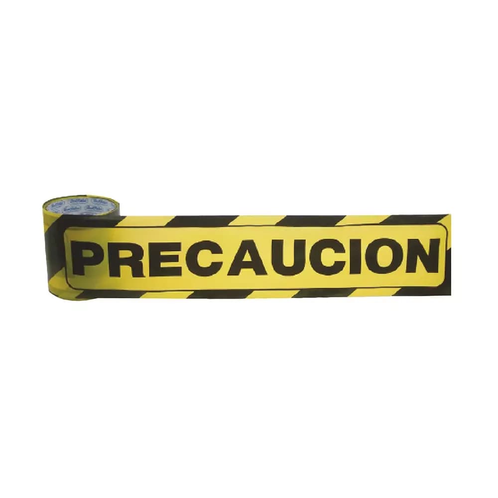 Cinta De Precaución 4" x 25 Mts