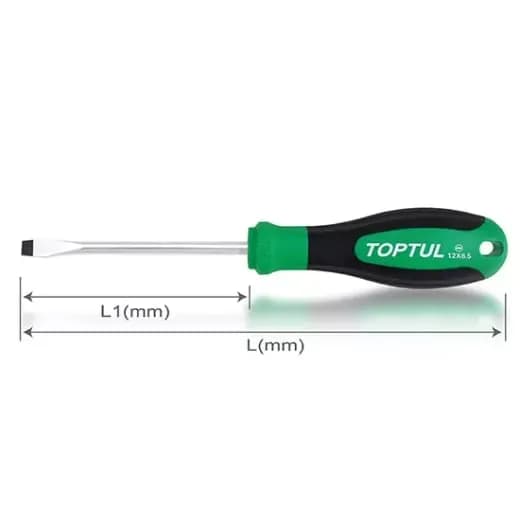 Destornillador Plano Anti-Deslizante 4mm x 100