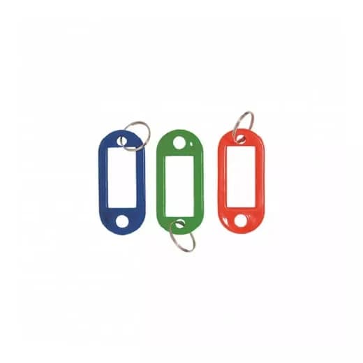 Llaveros Plásticos 6 Pz Colores Surtidos | Best Value