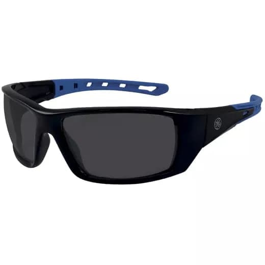 Lentes De Seguridad Negro/Azul Ahumado