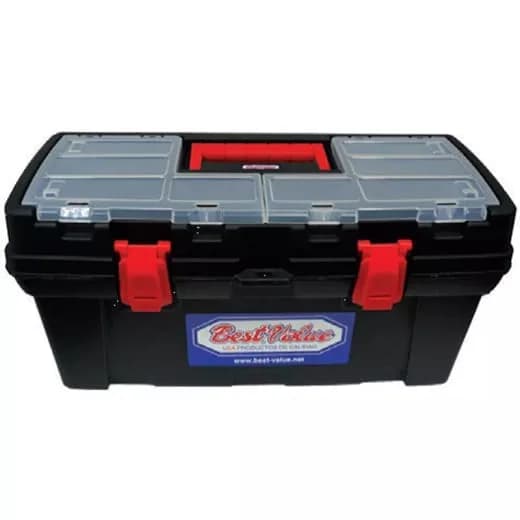 Caja De Herramientas De 22" Tapa Panal Best Value
