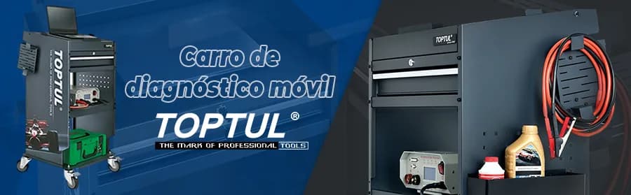 Nuevo carro de diagnóstico de Toptul