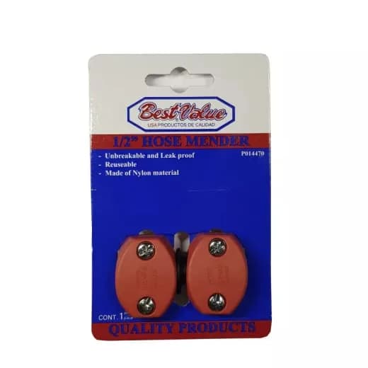 Hembra Y Macho De 1/2 Plastico