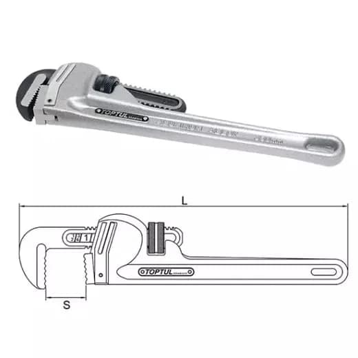 Llave de Cano de Aluminio 24'