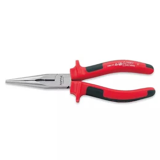 Pinza Punta Fina Rojo TT 8'