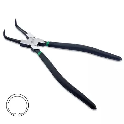 Pinza de Seguro de 12" Interno Curvo