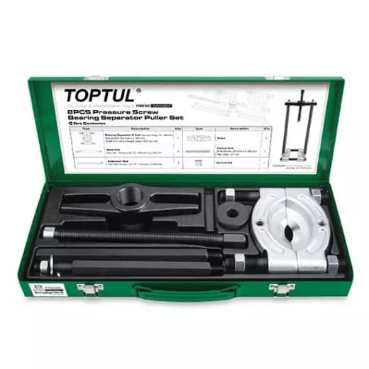 Kit Extractor de Rulemanes 8pz | TOPTUL — foto 1 de 2