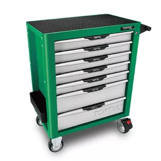 Carro Herramienta TT 7 Gavetas Vacio Verde
