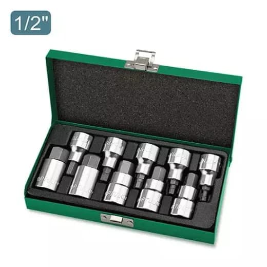 Juego de Llave Tubo Allen 10Pz