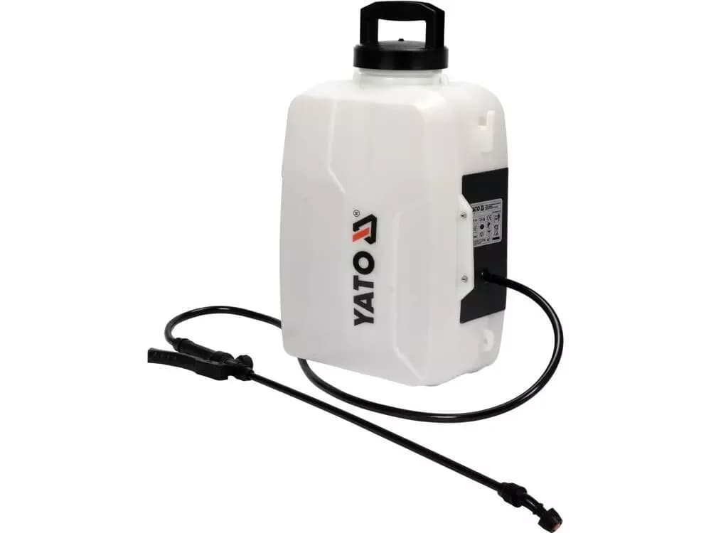 MOCHILA PULVERIZADOR A BATERÍA YATO DE 2 EN 1 18V, 12L - SIN BATERIA NI CARGADOR — foto 1 de 11