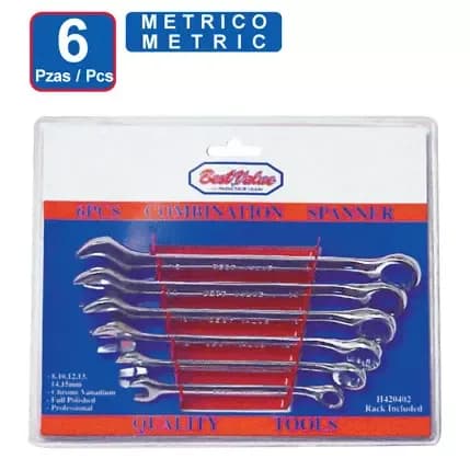 Juego De Llave Combinadas 6Pcs Best Value — foto 1 de 2