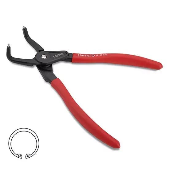Pinza de Seguro Interno 7" Curvo
