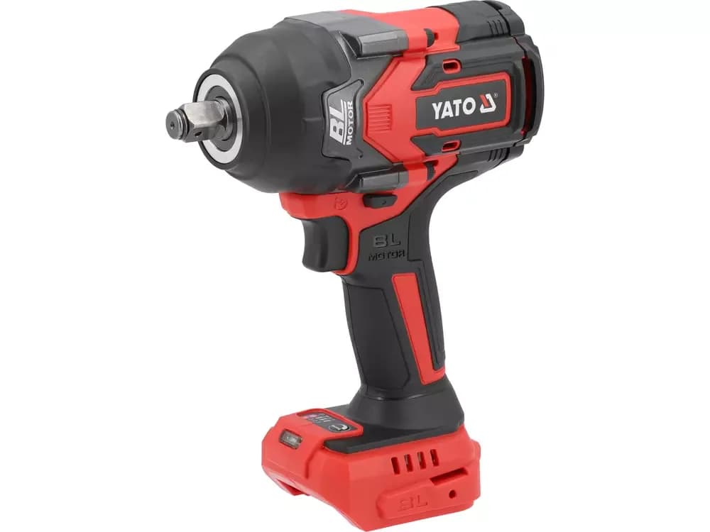 PISTOLA DE IMPACTO 18V 1/2'' 1200NM (SIN BATERIA NI CARGADOR) PARA TRABAJAR CON TORNILLOS M16 - M24, MOTOR BRUSHLESS
