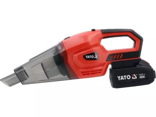 Aspiradora Portátil Para Coche Y Hogar Yato 18V Con Accesorios