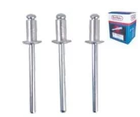 REMACHE DE ALUMINIO 1/8"(3.2MM) X 1/2"(13MM) Paq x 1000 unid