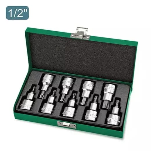 Juego de Llave Tubo Torx 9Pz