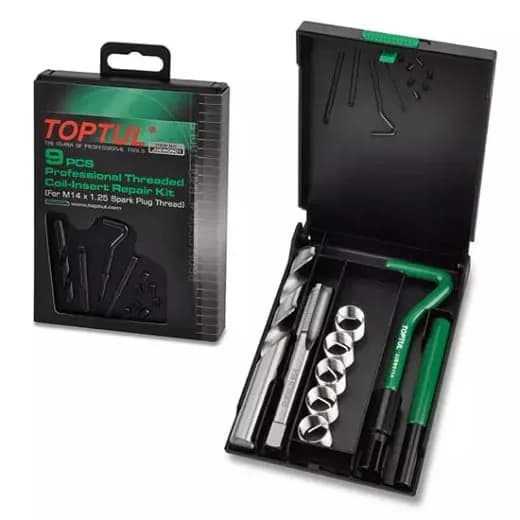 Juego Reparador de Roscas 9Pz 14mm — foto 1 de 2