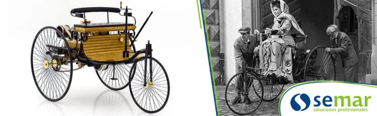 ¿Cómo era el primer automóvil?