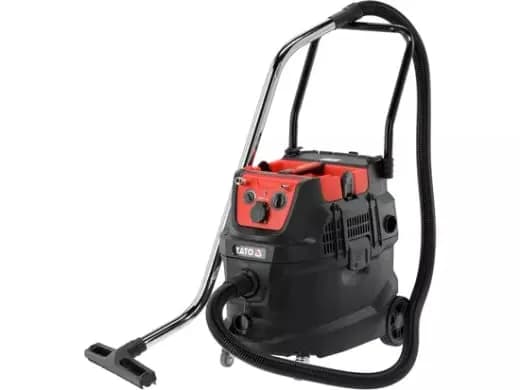 Aspiradora Industrial 3600W 40L Filtro Automático HEPA Seco/Húmedo