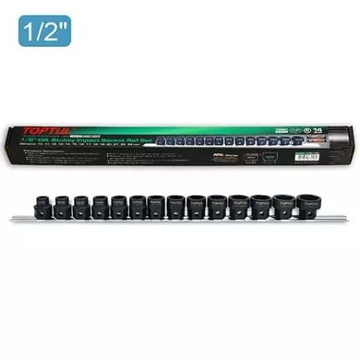 Juego De Llave Tubo de Impacto 14PCS 1/2 Toptul