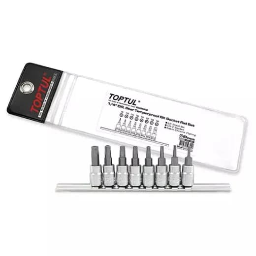 Jgo de Tubos Torx c/a 1/4 Tiras