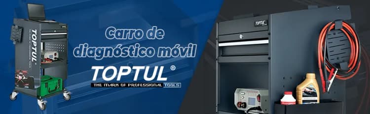 Nuevo carro de diagnóstico de Toptul