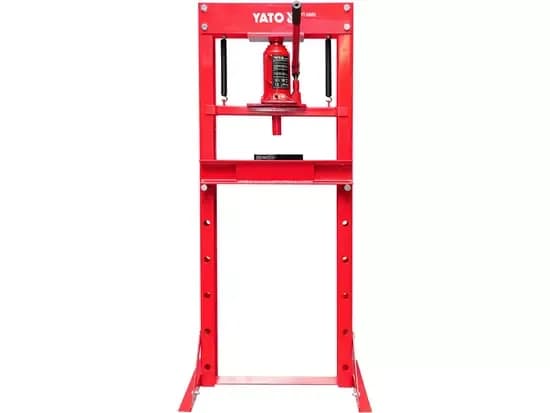 Prensa Hidráulica de Taller YATO YT-55580 | Capacidad 12 Toneladas