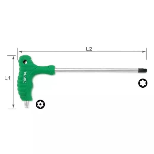 Llave Torx TT c/ Mango T-25