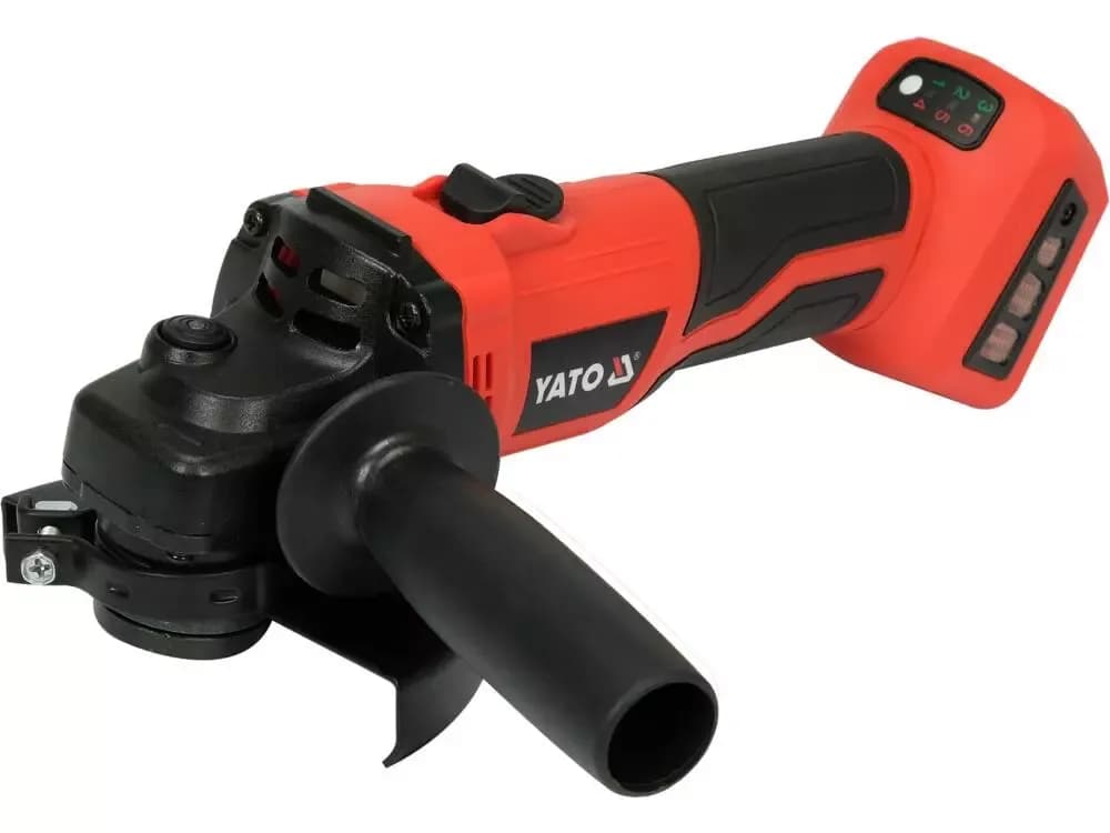 AMOLADORA ANGULAR 18V, 125 MM, 3000-8500 MIN YATO SIN BATERIA NI CARGADOR