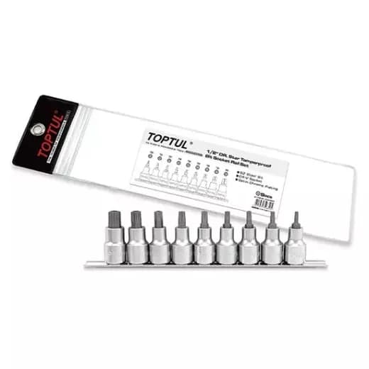 Juego de Tubos Torx 1/2 C/A Tiras