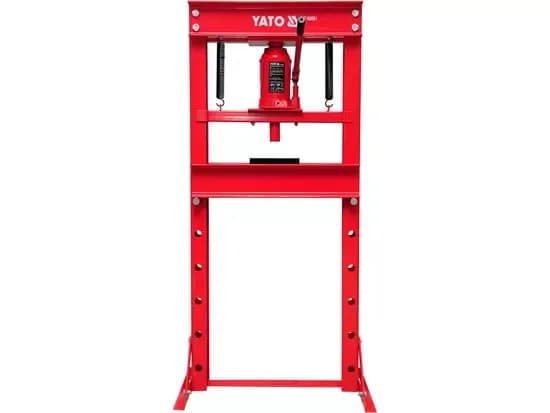 Prensa Hidráulica de Taller YATO YT-55581 | Capacidad 20 Toneladas