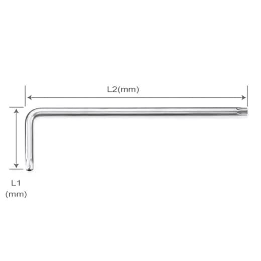 Llave L Torx Extra LargaT-27