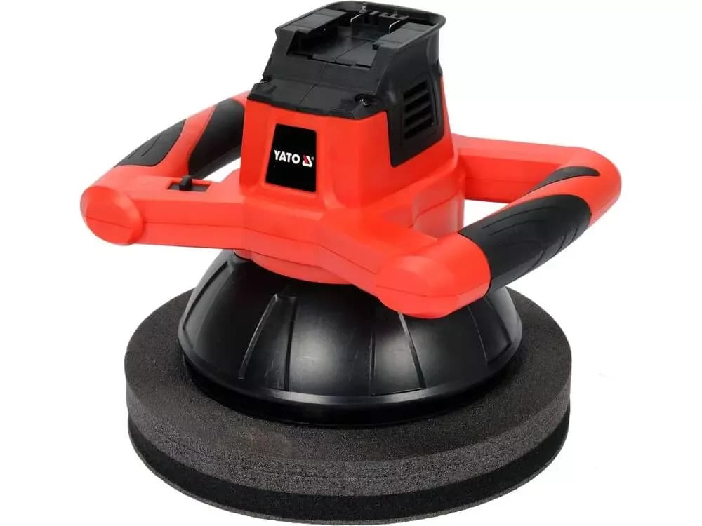 PULIDORA ORBITAL 18V, 254 MM, DOBLE ACCIÓN YATO SIN BATERIA NI CARGADOR — foto 1 de 8