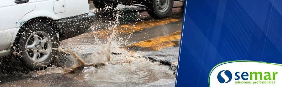 ¿Cómo afectan los baches a nuestro vehículo?
