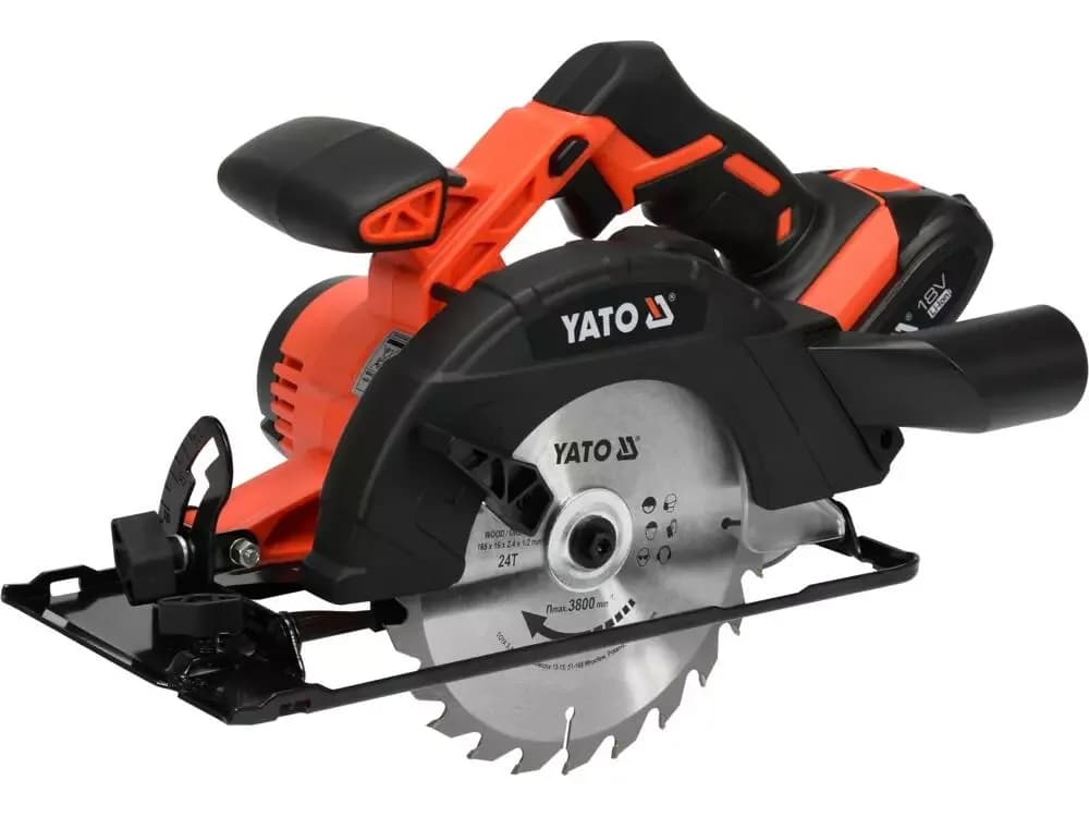 JUEGO SIERRA 18V 165MM CON BATERIA Y CARGADOR