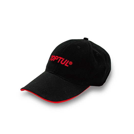 Gorros Toptul Calidad top Negro Con Rojo (XG00008903)