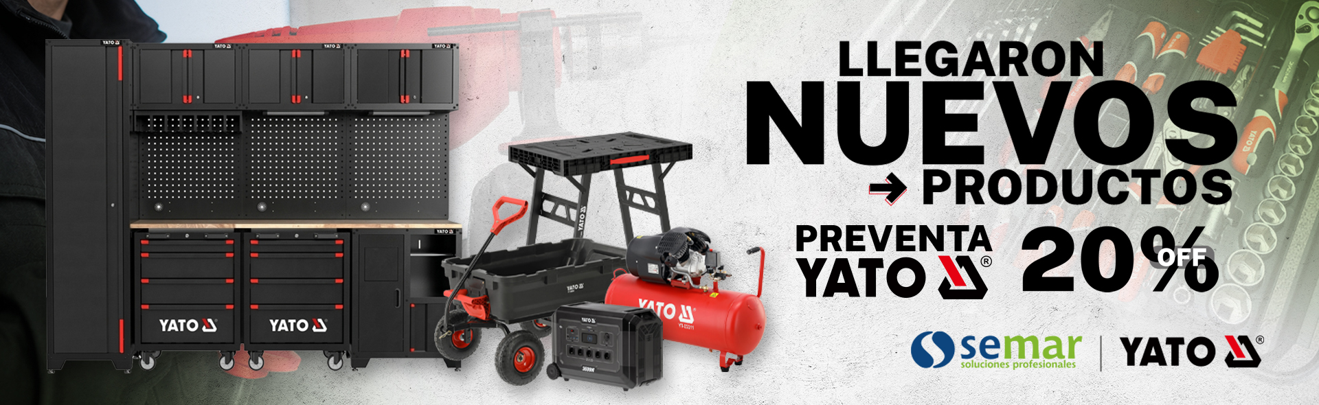Preventa de Productos Nuevos de Yato