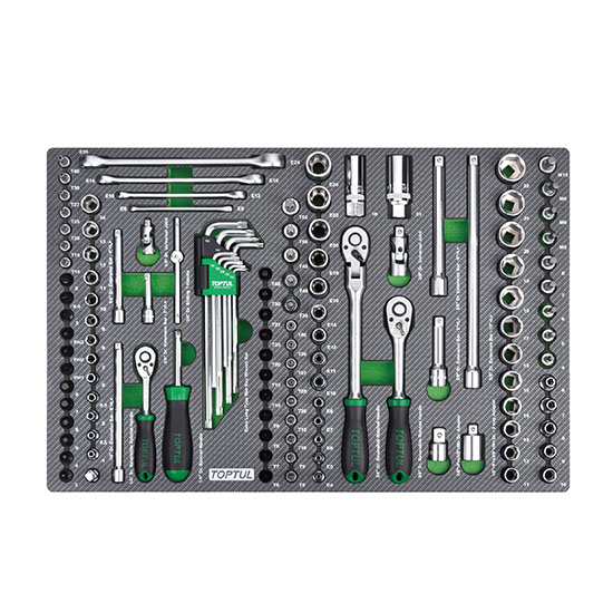 Juego de Tubos y Criquet para carro TT 128 Pz 1/4" y 3/8"