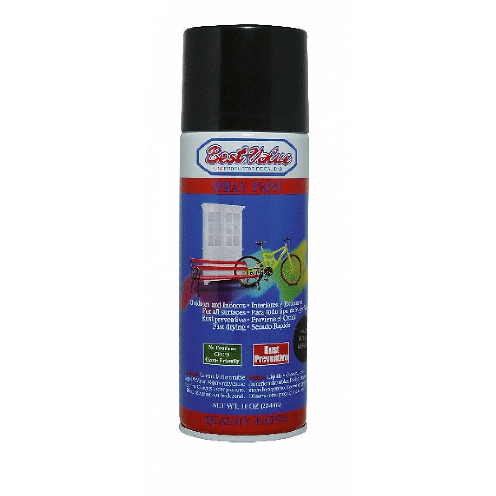 Pintura Spray Negro Mate-Best Value