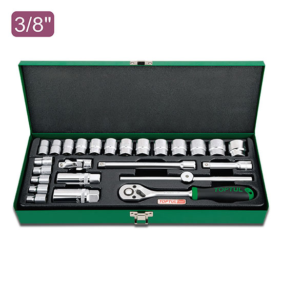 Juego Llaves Tubo 25 Pz. 3/8 